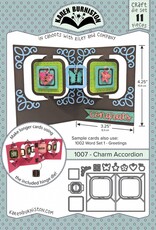 Karen Burniston Karen Burniston Charm accordion die set 1007
