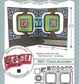 Karen Burniston Karen Burniston Charm accordion die set 1007