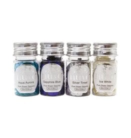 Nuvo pure sheen Nuvo Pure Sheen Sequins - Let it Snow 4 pk 282N