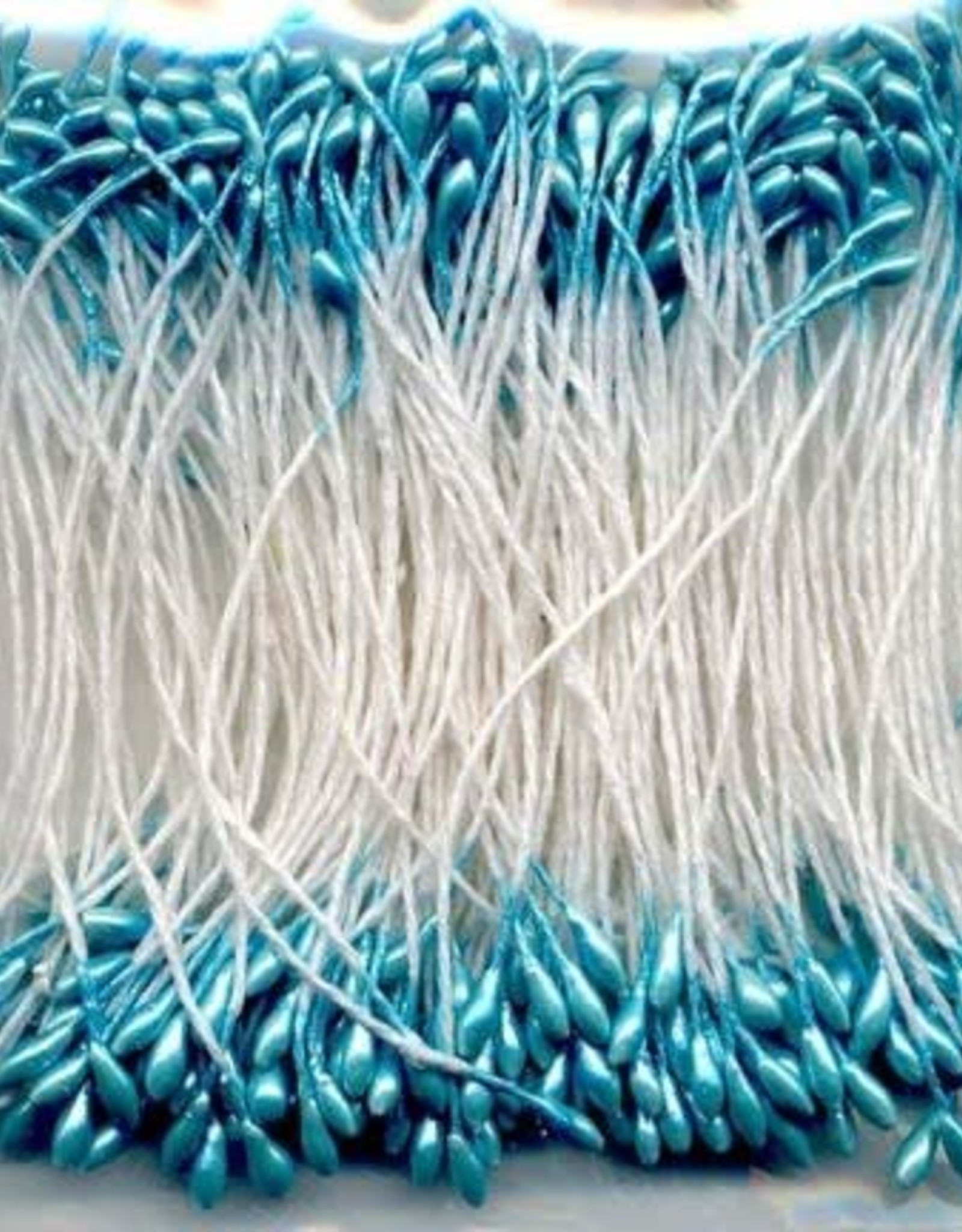 hobby crafting fun Meeldraadjes parel blauw 1 mm 144 ST