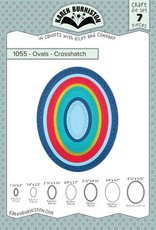 Karen Burniston Karen Burniston Ovals -crosshatch 1055