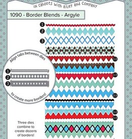 Karen Burniston Karen Burniston Border Blends Argyle 1090