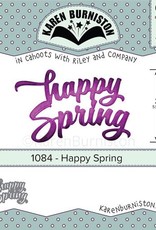 Karen Burniston Karen Burniston Happy Spring 1084