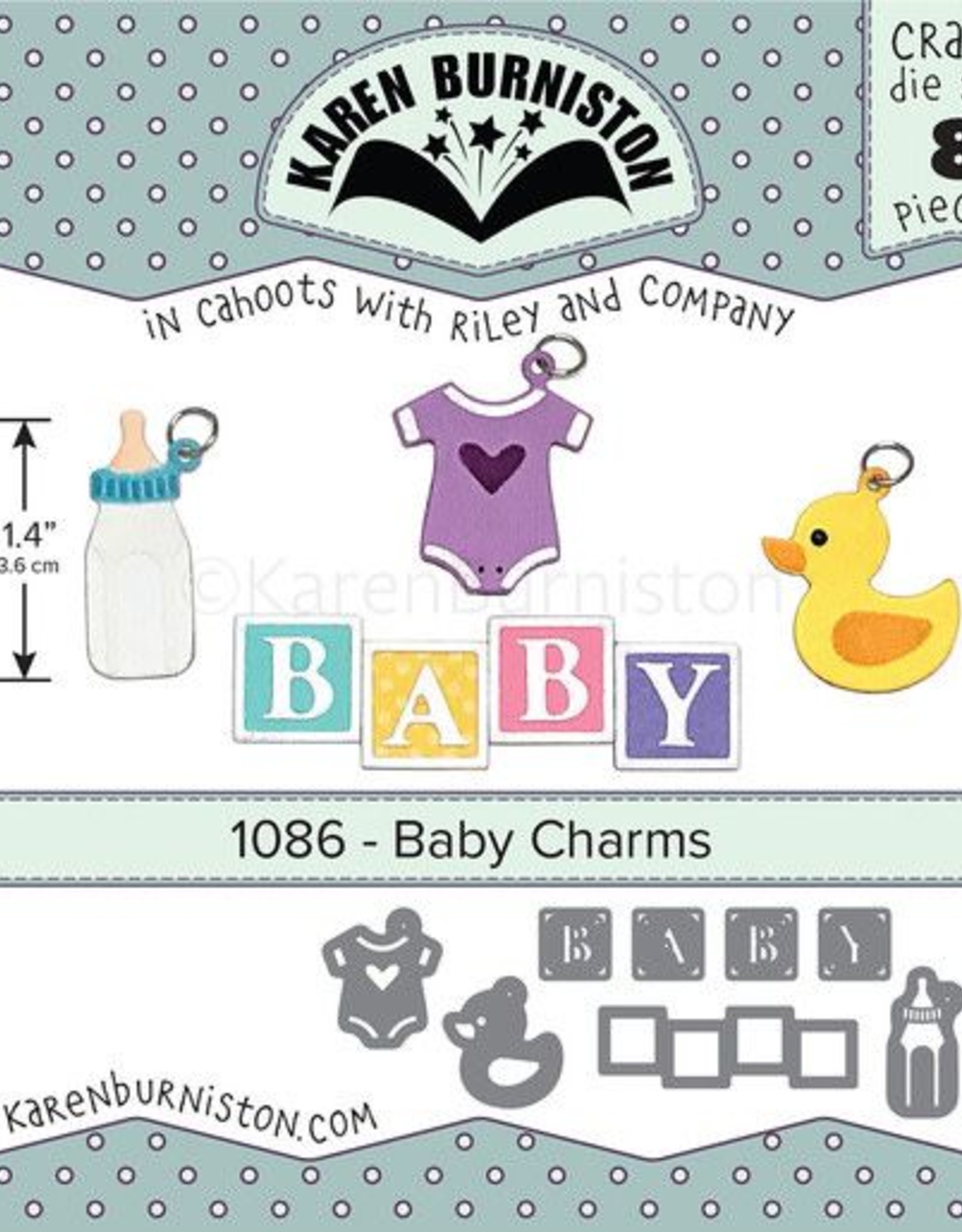 Karen Burniston kare Burniston  Baby Charms  1086