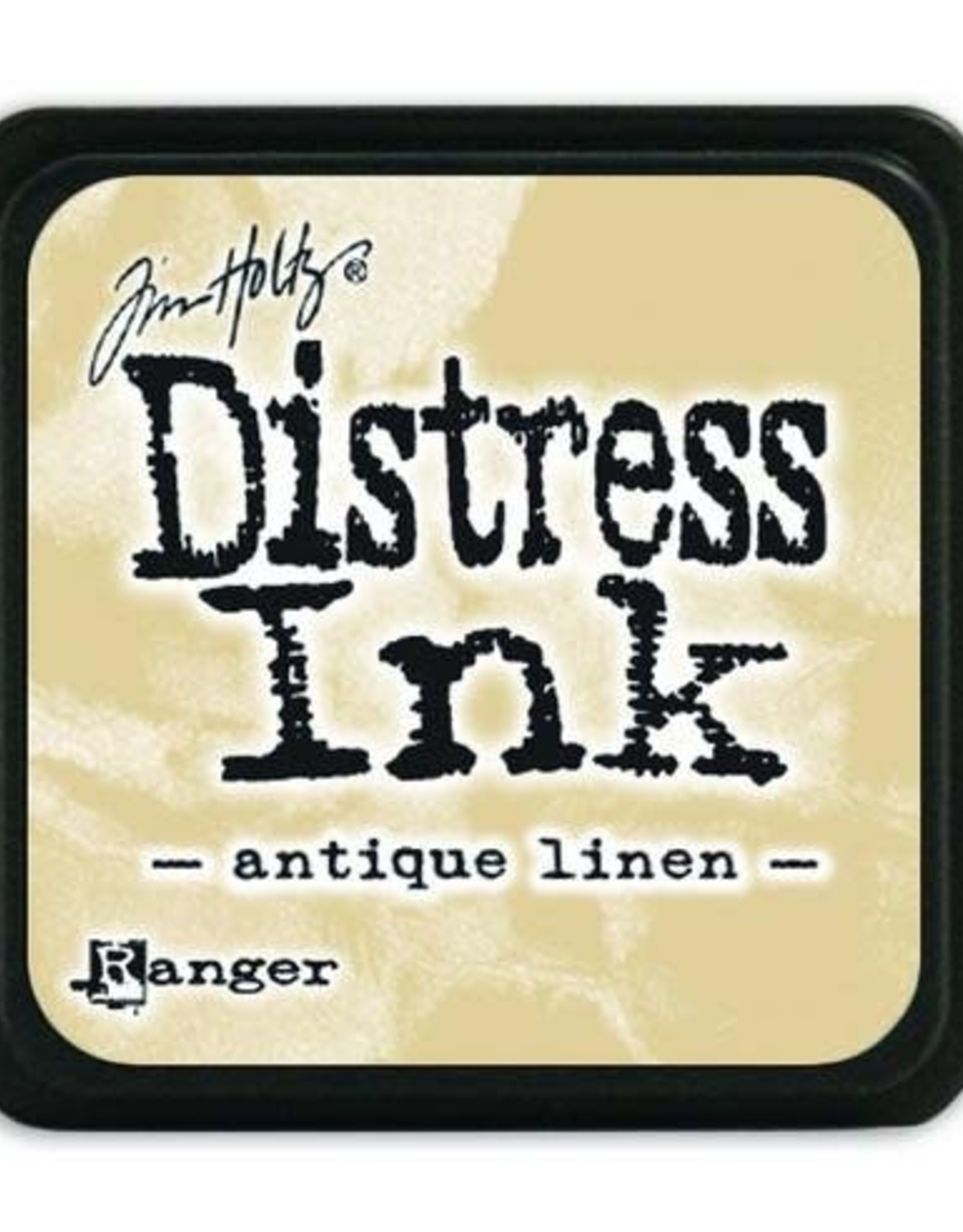 Ranger Ranger Distress Mini Ink pad - antique linen TDP39846 Tim Holtz