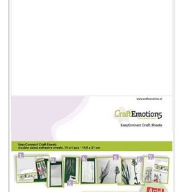 Craft Emotions Craft Emotions Adhesive Zelfklevend A4 tweezijdig papier 21*29,7