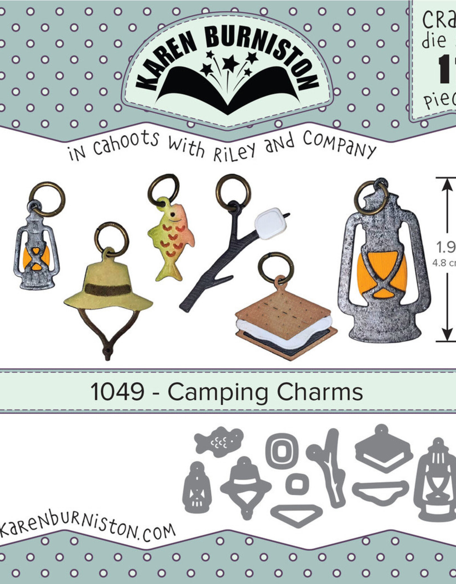 Karen Burniston Karen Burniston Camping charms 1049