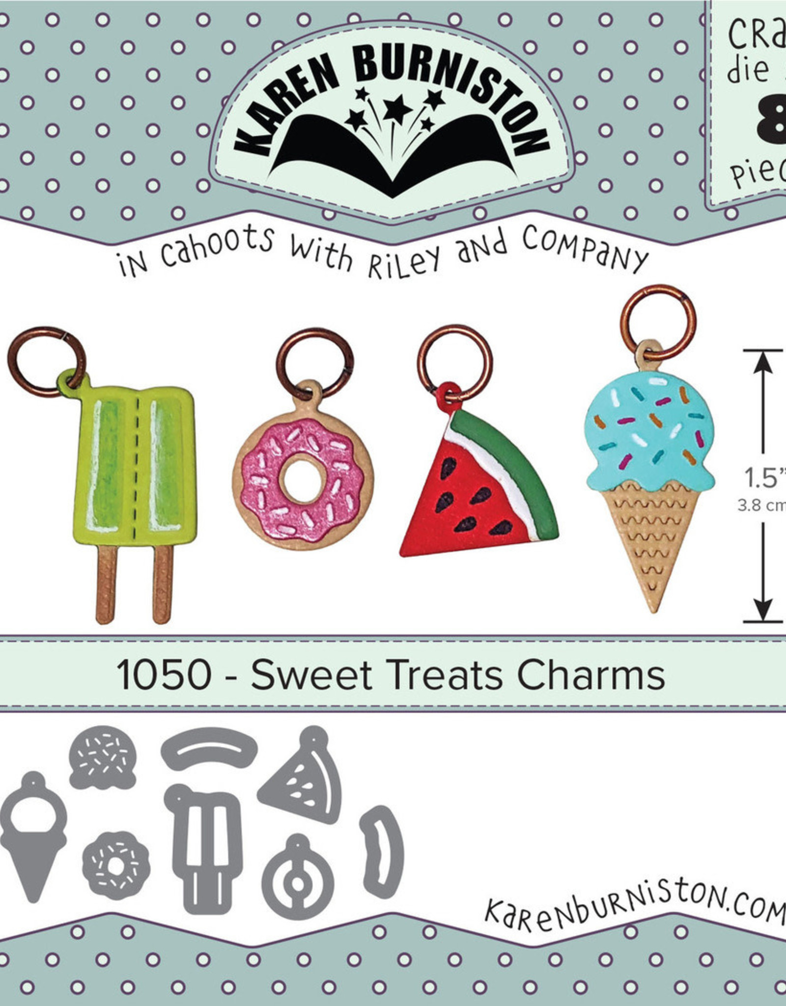 Karen Burniston Karen Burniston sweet treats charms 1050