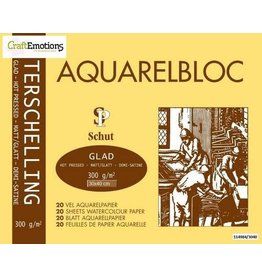 Terschelling Schut Terschelling Aquarelblok glad 30x40cm 300 gram - 20 sheets