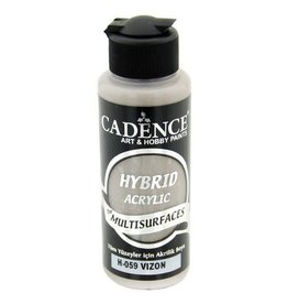 Cadence Cadence Hybride acrylverf (semi mat) Mink - grijs 120 ml