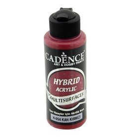 Cadence Cadence Hybride acrylverf (semi mat) Bloed rood 120 ml