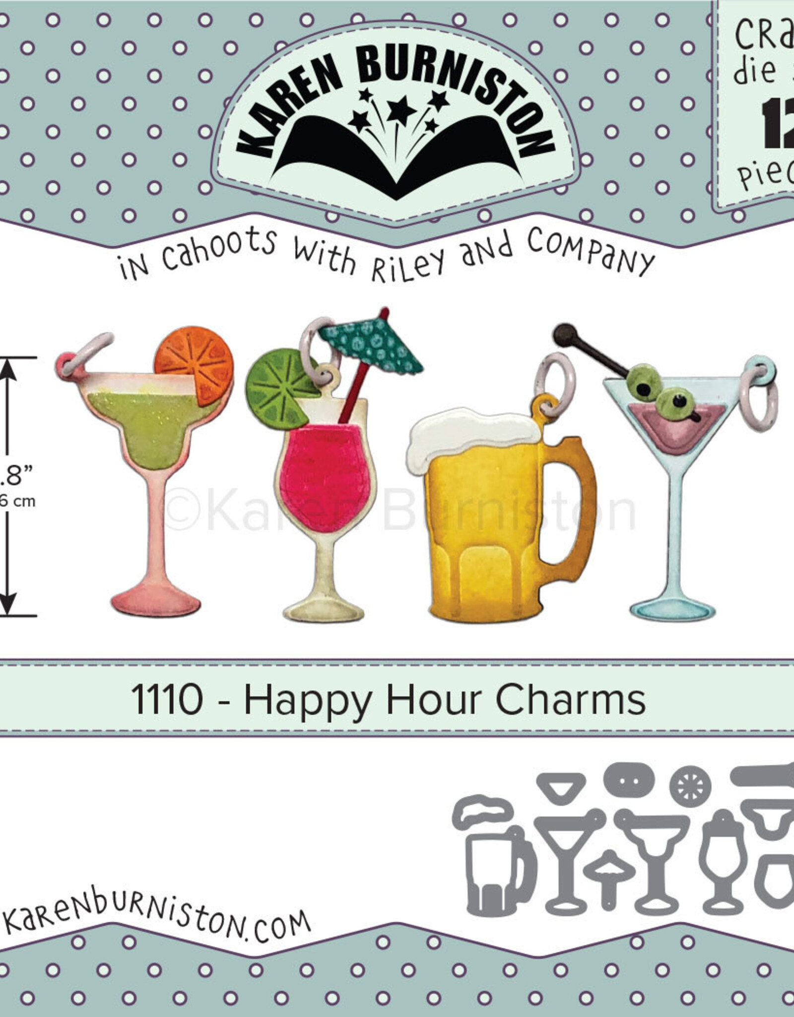 Karen Burniston Karen Burniston Happy Hour Charms 1110