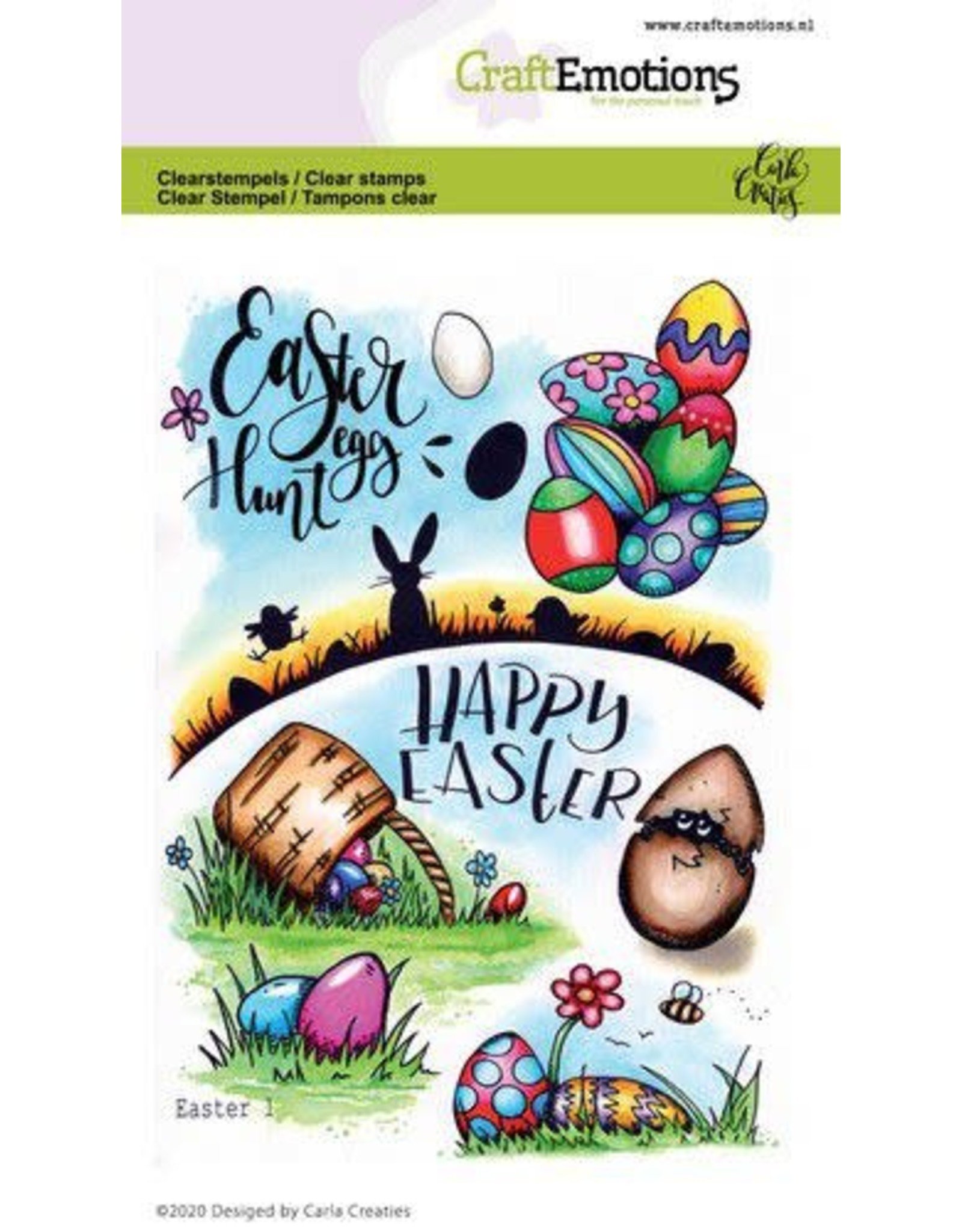 Craft Emotions CraftEmotions clearstamps A6 - Easter 1 Carla Creaties