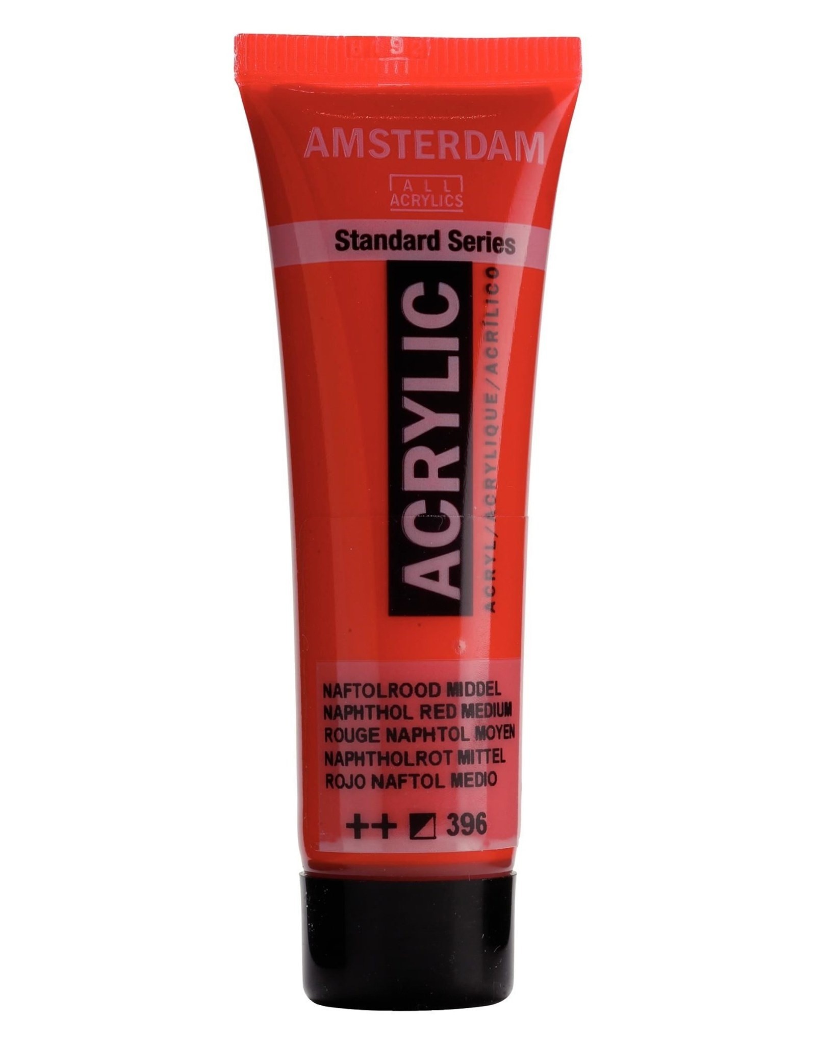 Amsterdam Amsterdam Acrylverf Tube 20 ml Naftolrood Middel 396