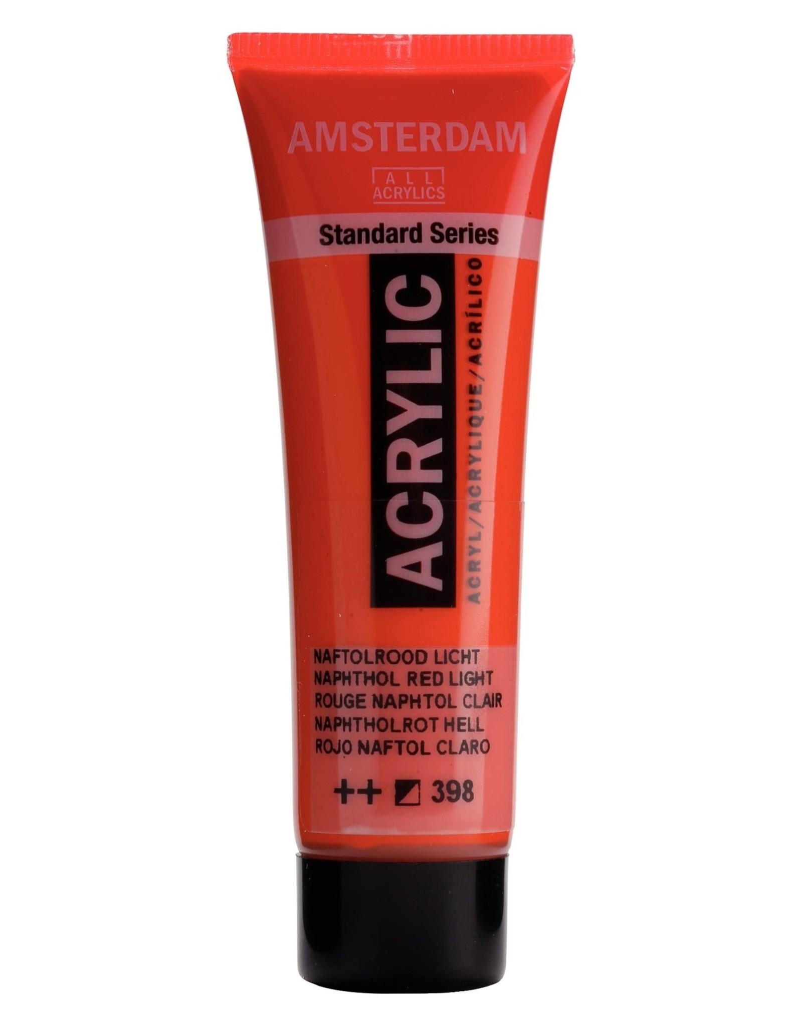 Amsterdam Amsterdam Acrylverf Tube 20 ml Naftolrood Licht 398