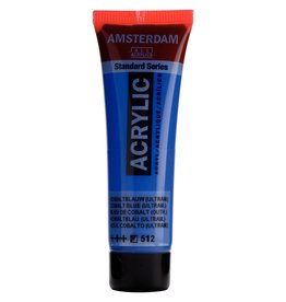 Amsterdam Amsterdam Acrylverf Tube 20 ml Kobaltblauw Ultramarijn 512