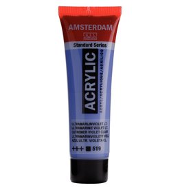 Amsterdam Amsterdam Acrylverf Tube 20 ml Ultramarijnviolet Licht 519