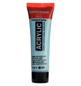 Amsterdam Amsterdam Acrylverf Tube 20 ml Hemelsblauw Licht 551