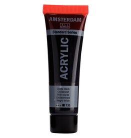 Amsterdam Amsterdam Acrylverf Tube 20 ml Oxydzwart 735