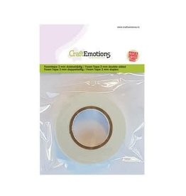 Craft Emotions CraftEmotions Foamtape 2 mm dubbelzijdig 2 MT 1RL