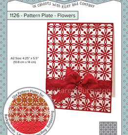 Karen Burniston Karen Burniston Pattern Plates Flowers 1126