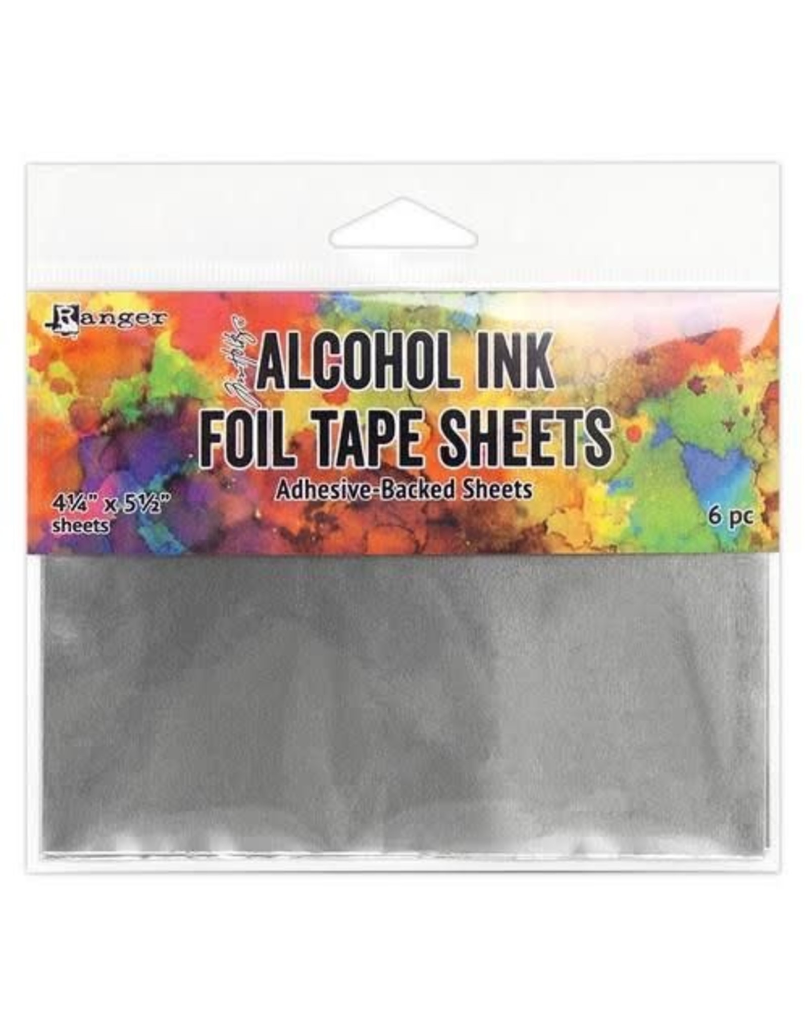 Ranger Ranger Alcohol Ink Foil Tape Sheets 4.25 x 5.5 6 vel TAC58533 Tim Holtz