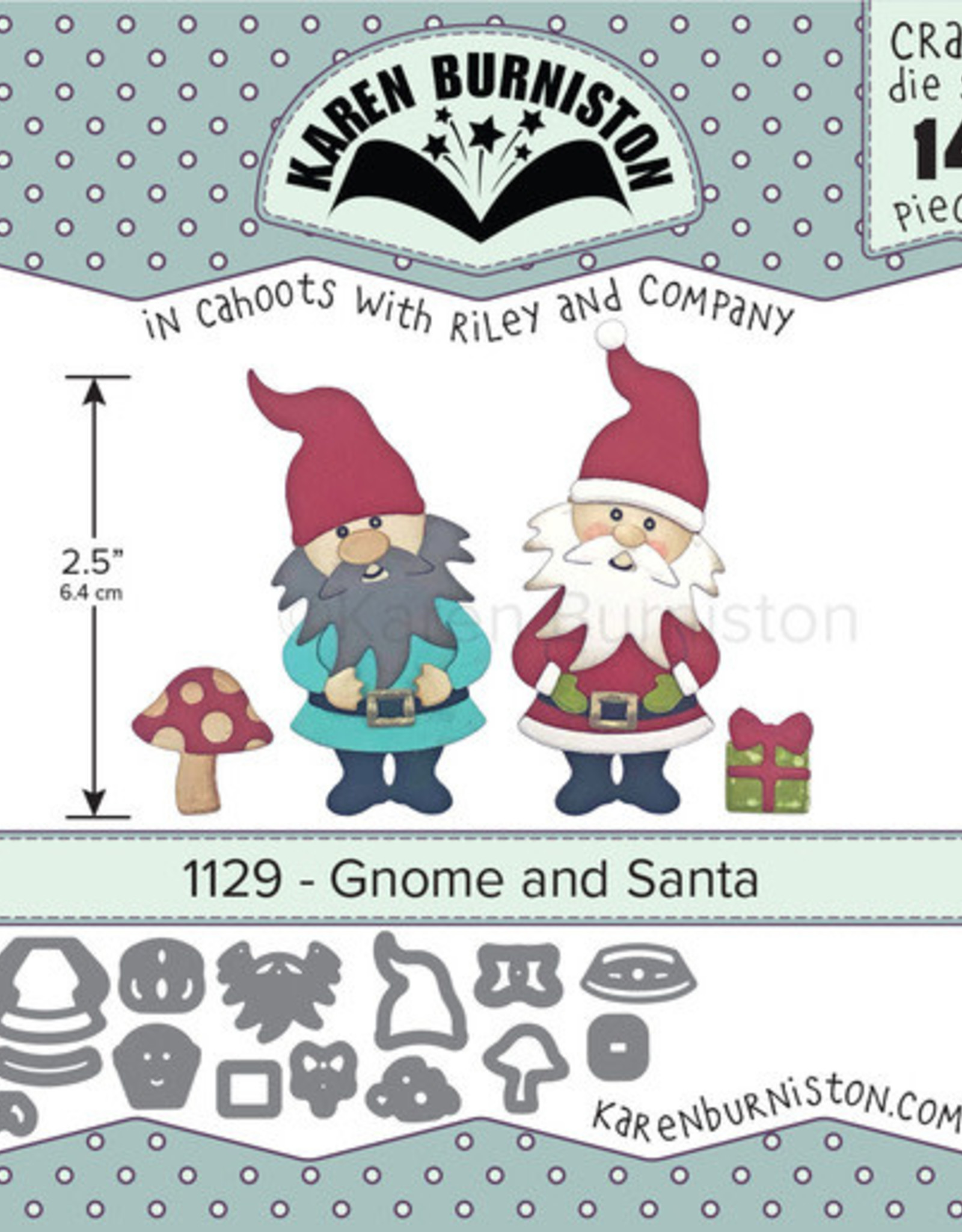 Karen Burniston Karen Burniston Gnome and Santa 1129