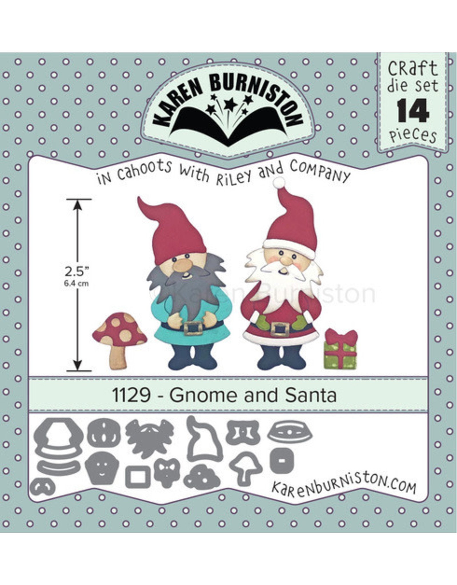 Karen Burniston Karen Burniston Gnome and Santa 1129