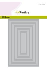 Craft Emotions CraftEmotions Big Nesting Die - rechthoeken Card 150x160 - 6,6-15,0cm