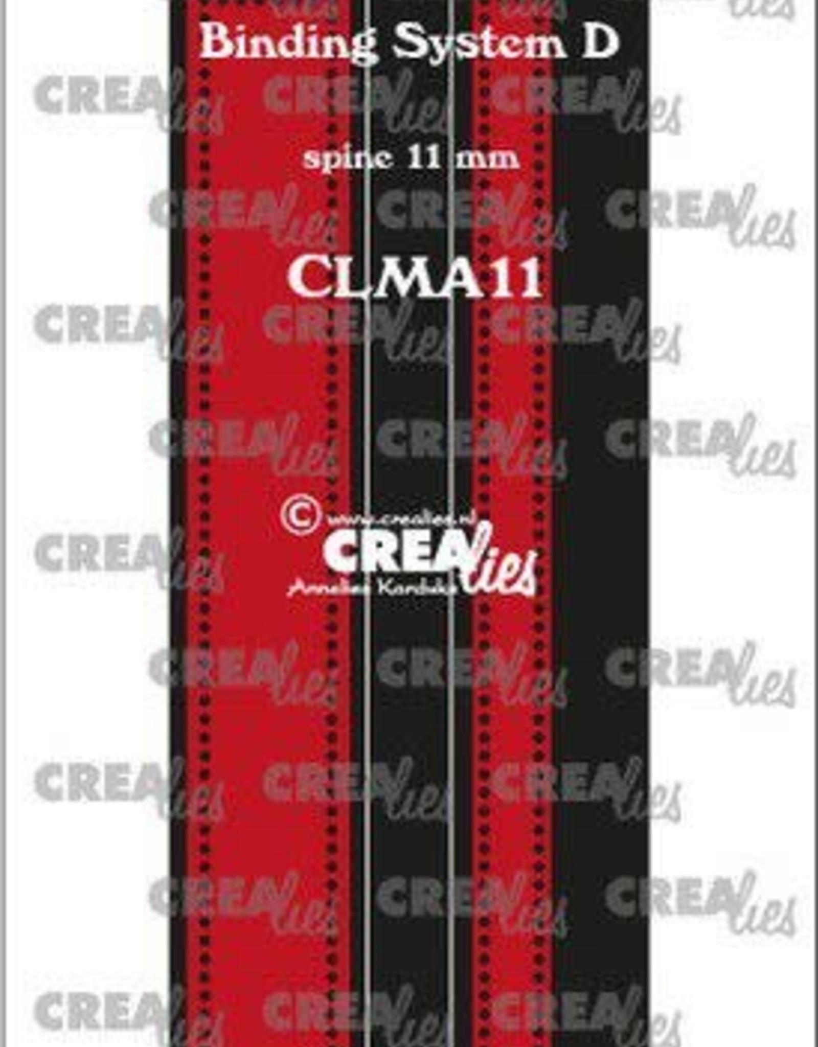 Crealies Crealies stans Mini Albums Bindsysteem D CLMA11 63x165 mm