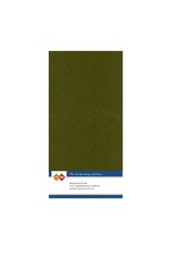Card Deco Card Deco essentials Linnenkarton - Vierkant - pine green