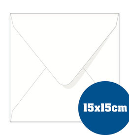 Findit Enveloppen 15 x 15xm 120 Grams wit 10 stuks