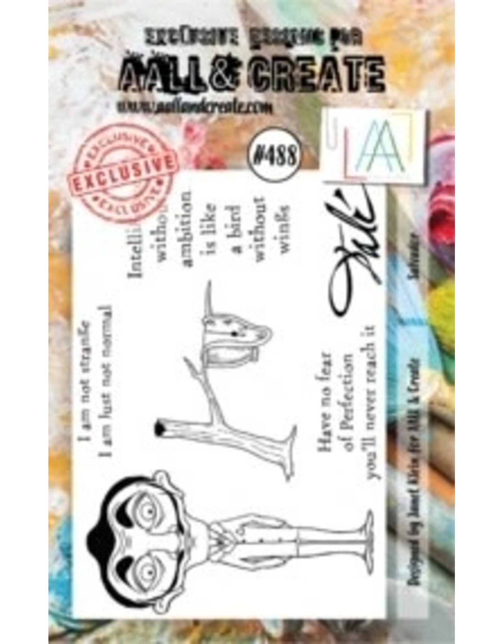 Aall& Create Aall & Create  A7 stamps #488