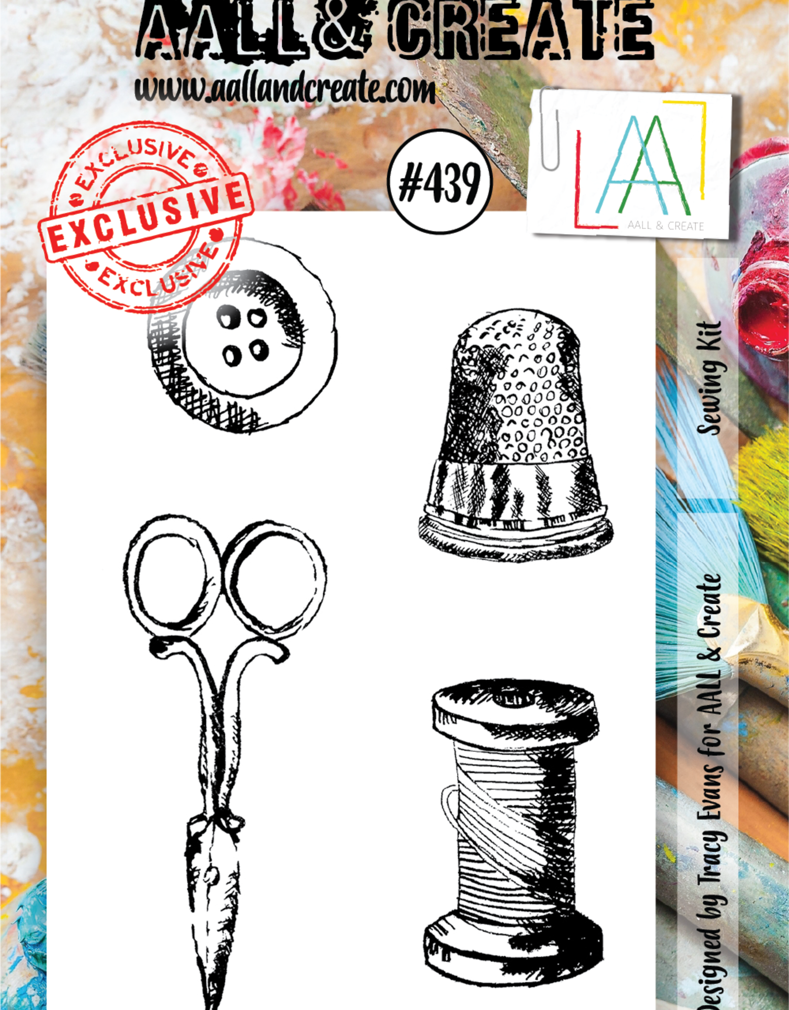 Aall& Create Aall & Create  A7  stamps #439