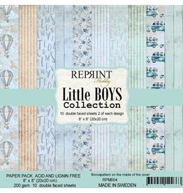 Reprint Reprint Little Boys Collection   8"x 8" (20.3 x 20.3cm) RPM004