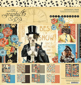 Graphic 45 Graphic 45  Well Groomed Collection pack   12'x 12'