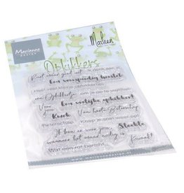 Marianne Design Marianne D Clear Stamps Opkikkers by Marleen (NL) CS1065 182x117mm