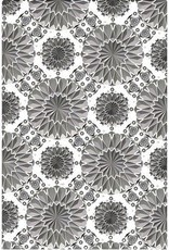 Sizzix Sizzix 3-D Texture Fades Embossing Folder - Mini Kaleidoscope 665636 Tim Holtz