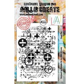 Aall& Create AALL & Create Stamp Lined Plus AALL-TP-555 15x10cm