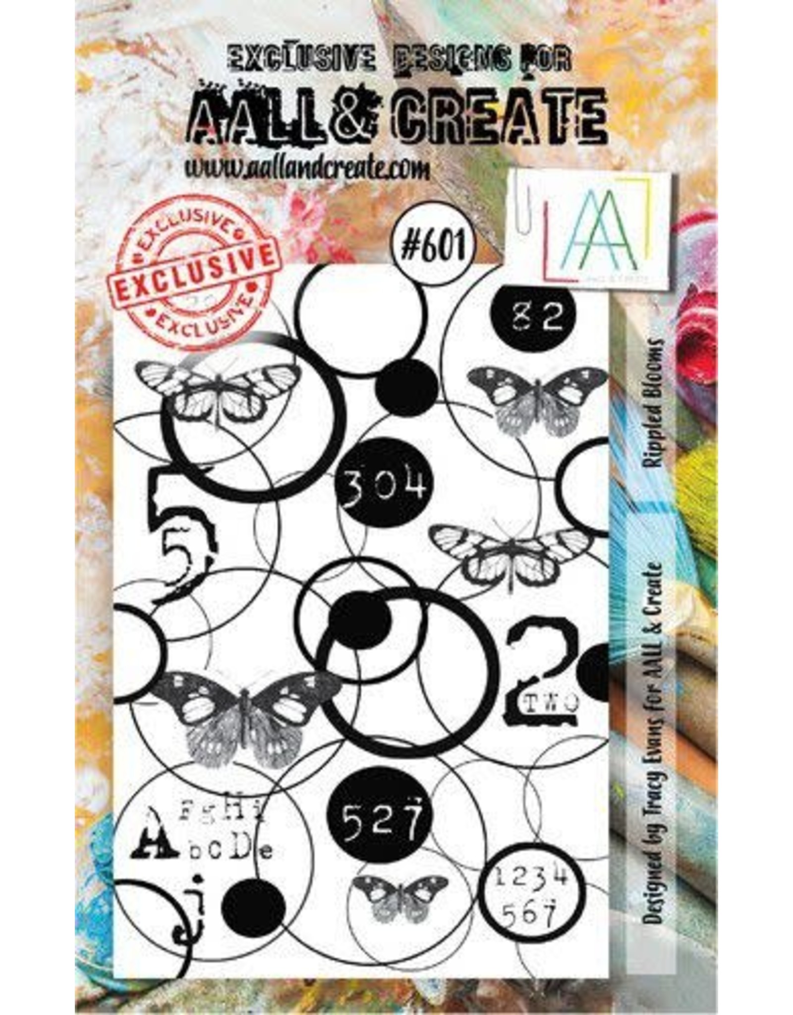 Aall& Create AALL & Create Stamp Flutter AALL-TP-601 7,3x10,25 cm