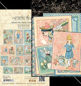 Graphic 45 Graphic 45 Alice's Tea Party Journaling cards