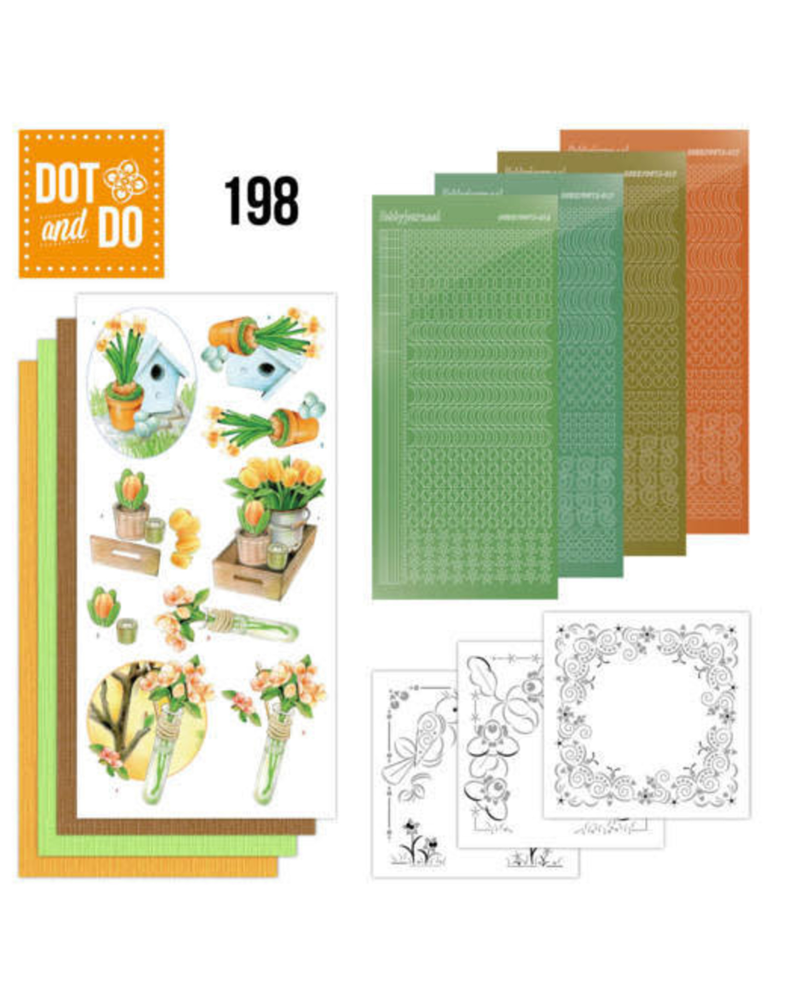 Hobbyjournaal Dot and Do 198 - Jeanine's Art - Welcome Spring