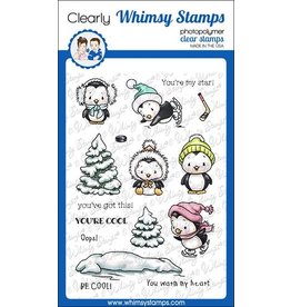 Whimsy Stamps Whimsy Stamps  Penguin Winter C1382