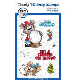 Whimsy Stamps Whimsy Stamps  No Peeking MIce DP1080