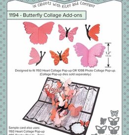 Karen Burniston Karen Burniston  Butterfly Collage Add-ons 1194