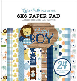 Echo Park Echo Park Baby Boy 6x6 Inch Paper Pad