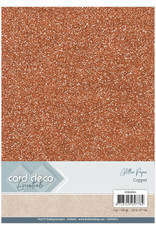 Card Deco Card Deco Essentials Glitter Paper Copper