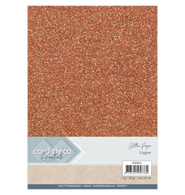 Card Deco Card Deco Essentials Glitter Paper Copper