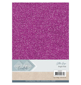 Card Deco Card Deco Essentials Glitter Paper Bright Pink