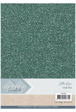 Card Deco Card Deco Essentials Glitter Paper Dark Teal